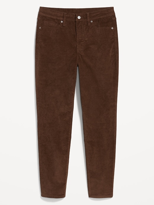 Image number 4 showing, High-Waisted OG Straight Corduroy Ankle Pants