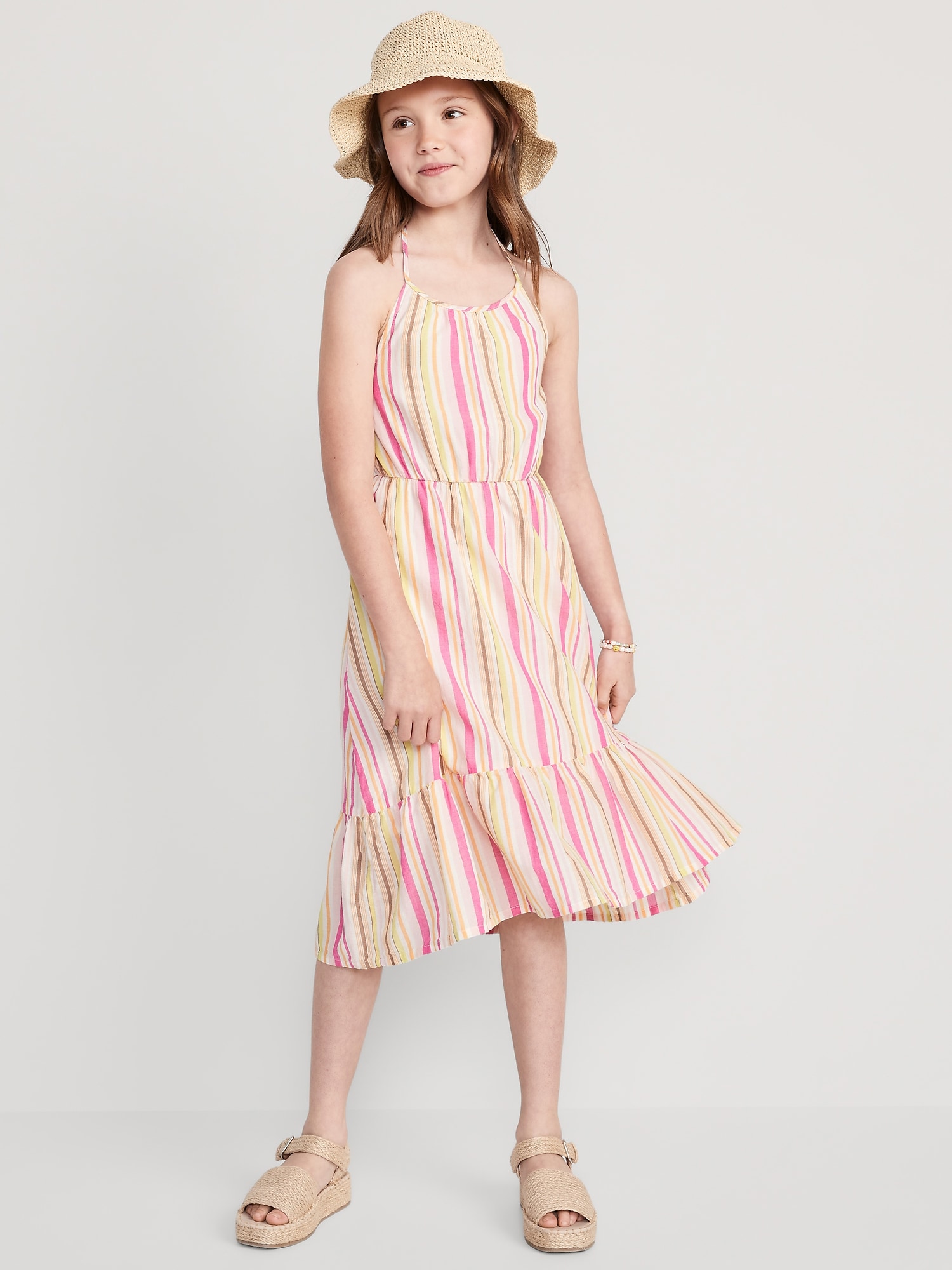 Girls Tiered Dresses Old Navy