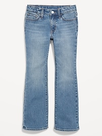 View large product image 4 of 5. Mid-Rise Built-In Tough Boot-Cut Jeans for Girls