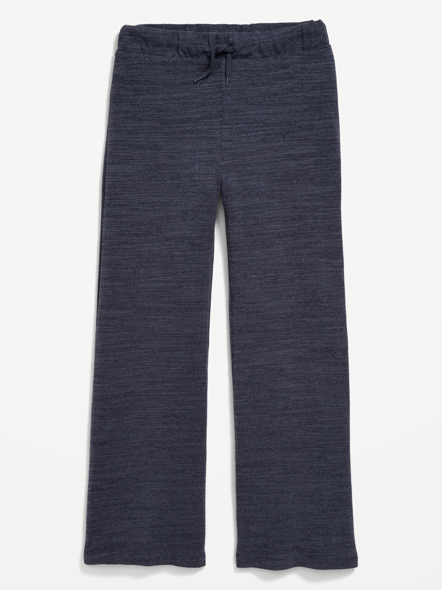 Old Navy Cozy Plush High-Waisted Wide-Leg Sweatpants for Girls blue. 1