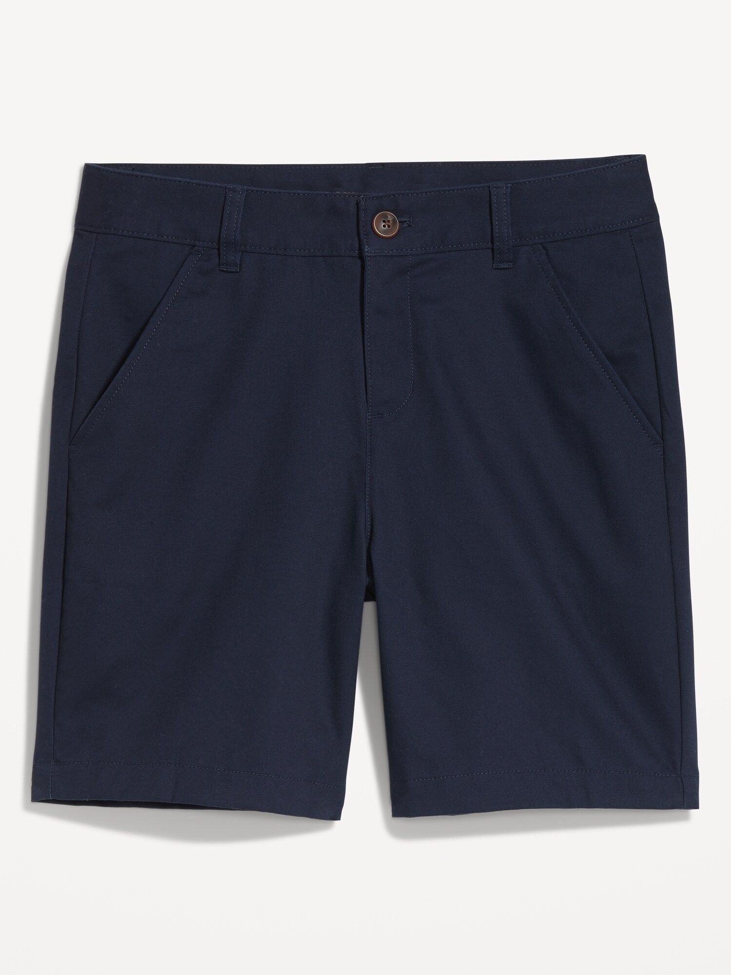 Old Navy High-Waisted Uniform Bermuda Shorts -- 7-inch inseam blue. 1