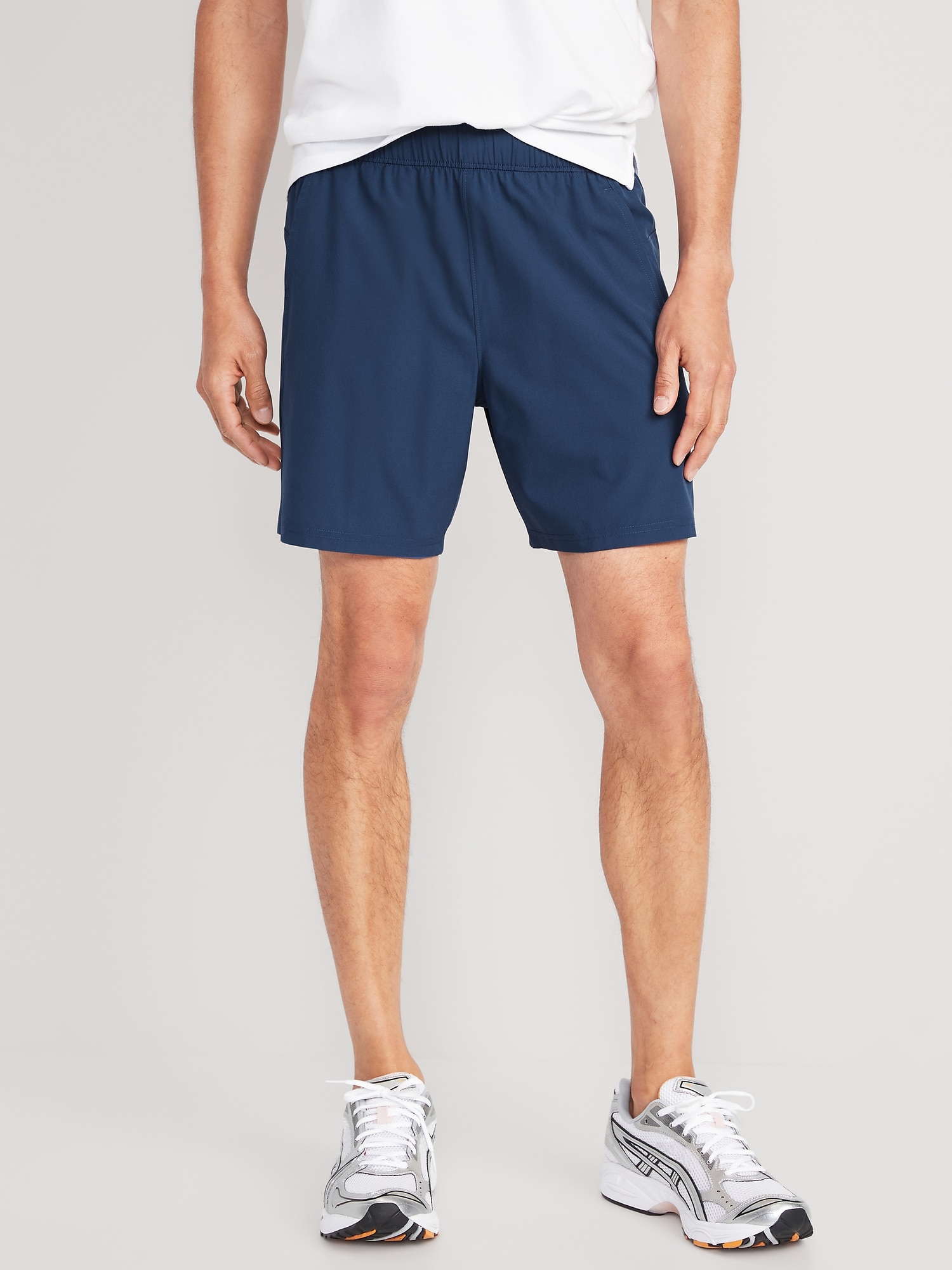 Old Navy Essential Woven Workout Shorts -- 7-inch inseam blue. 1