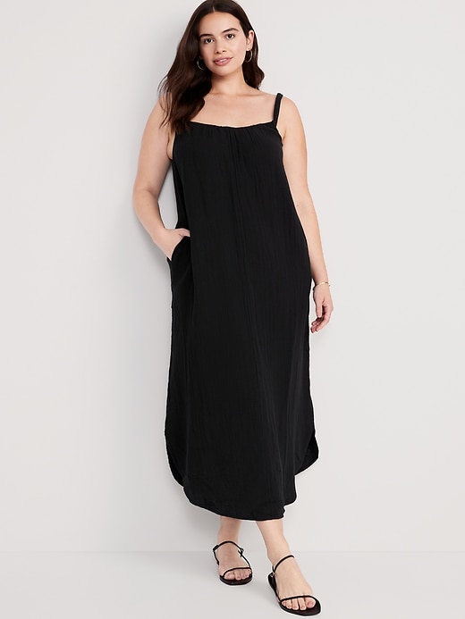 Sleeveless Shirred Maxi Dress for Women | Old Navy