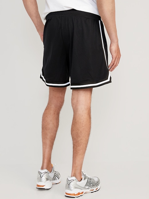 Image number 2 showing, Go-Dry Mesh Basketball Shorts -- 7-inch inseam