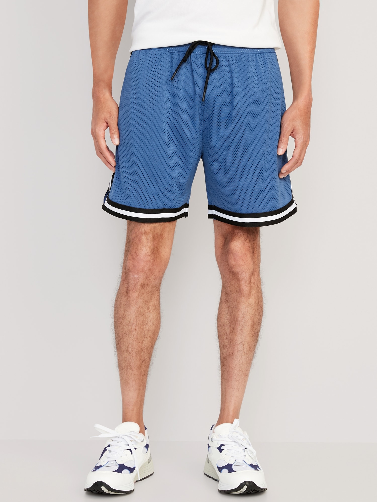 Go-Dry Mesh Basketball Shorts -- 7-inch inseam