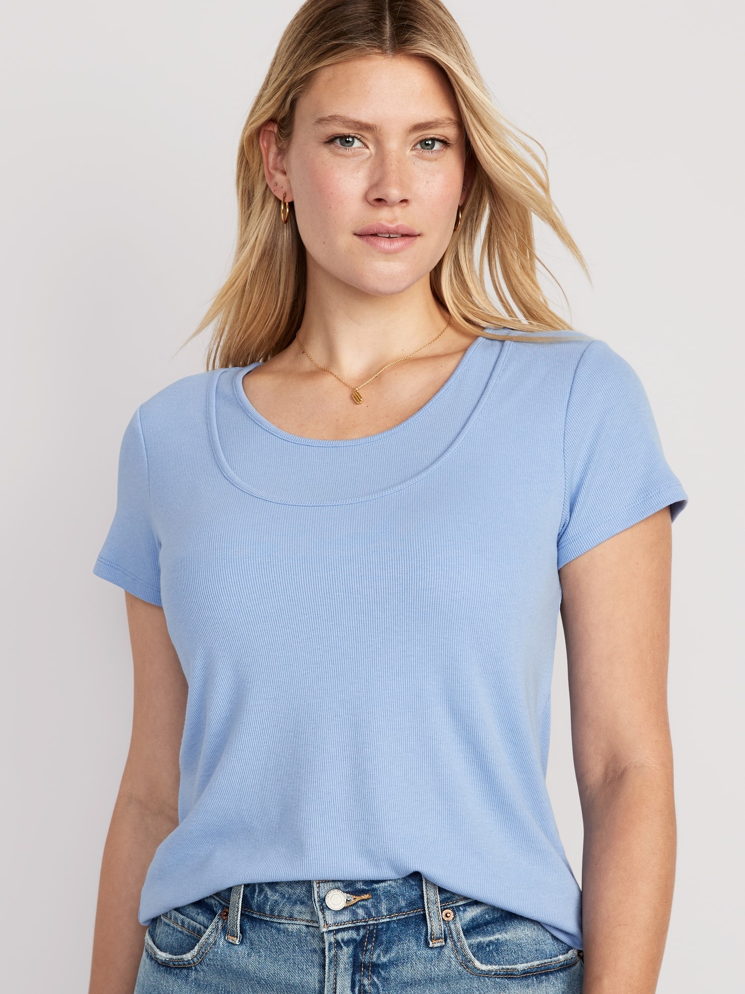 Ribbed Nursing Top – Round