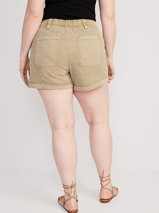 MidRise Cargo Shorts for Women 3.5inch inseam Old Navy