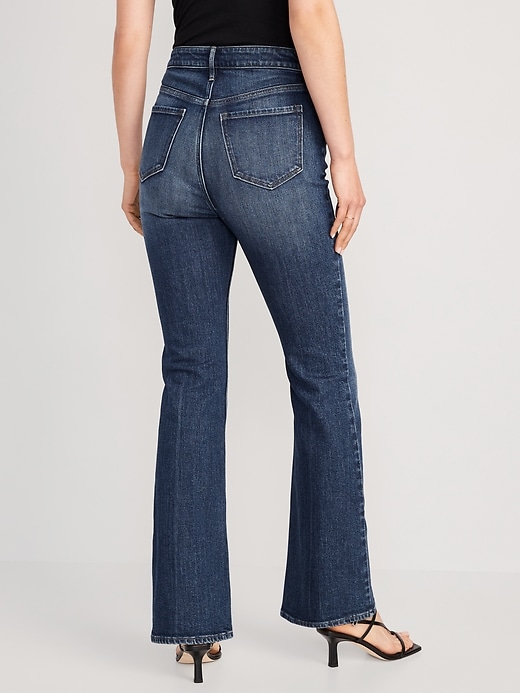 Image number 2 showing, Extra High-Waisted Flare Jeans