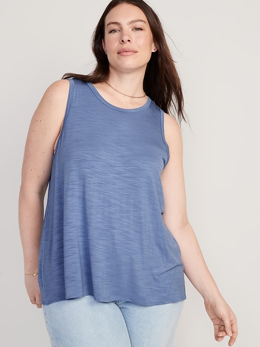 Image number 7 showing, Luxe Slub-Knit Tank Top
