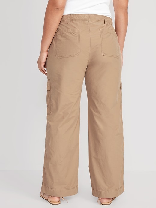 Image number 6 showing, Mid-Rise Wide-Leg Cargo Pants