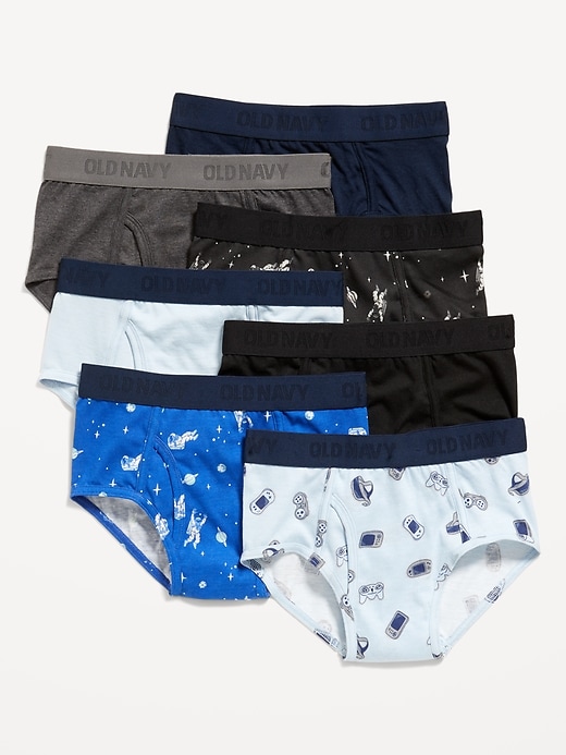 View large product image 1 of 1. Underwear Briefs Variety 7-Pack for Boys