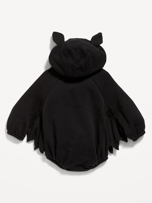 View large product image 2 of 3. Matching Unisex Bat Costume Hooded One-Piece Romper for Baby