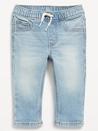 Image number 1 showing, Unisex 360° Stretch Pull-On Skinny Jeans for Baby