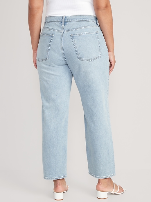 Mid-Rise Boyfriend Loose Jeans for Women | Old Navy