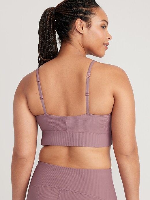 Image number 6 showing, Light Support PowerSoft Ribbed Sports Bra