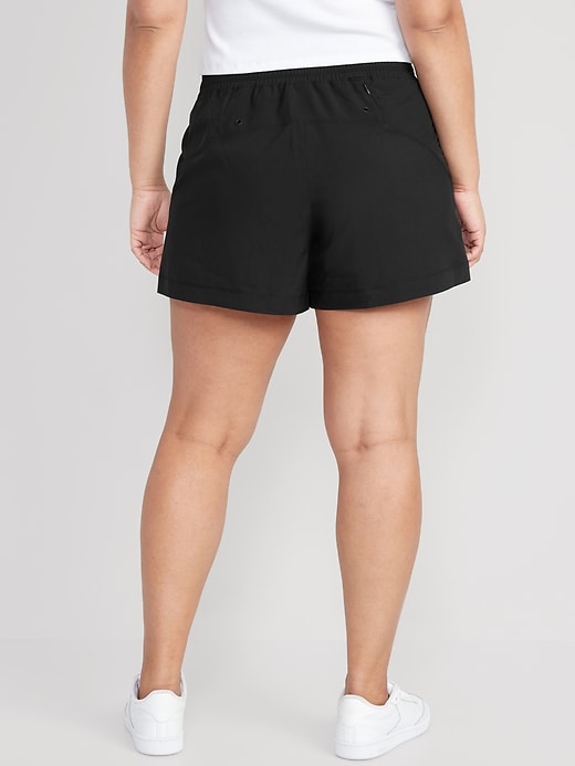 Image number 6 showing, High-Waisted StretchTech Shorts - 4-inch inseam