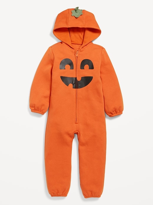 View large product image 1 of 3. Unisex Jack-O'-Lantern One-Piece Costume for Toddler & Baby