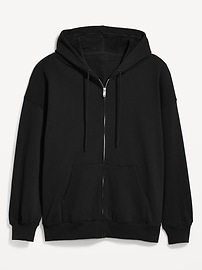 View large product image 3 of 3. Oversized Full-Zip Hoodie