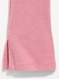 View large product image 5 of 5. Plush Cozy-Knit Side-Slit Flare Pants for Girls