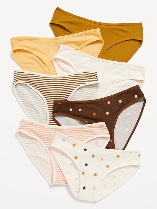 Old Navy Patterned Underwear 7-Pack For Toddler Girls