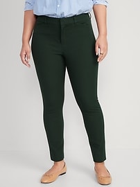 High-Waisted Pixie Skinny Ankle Pants