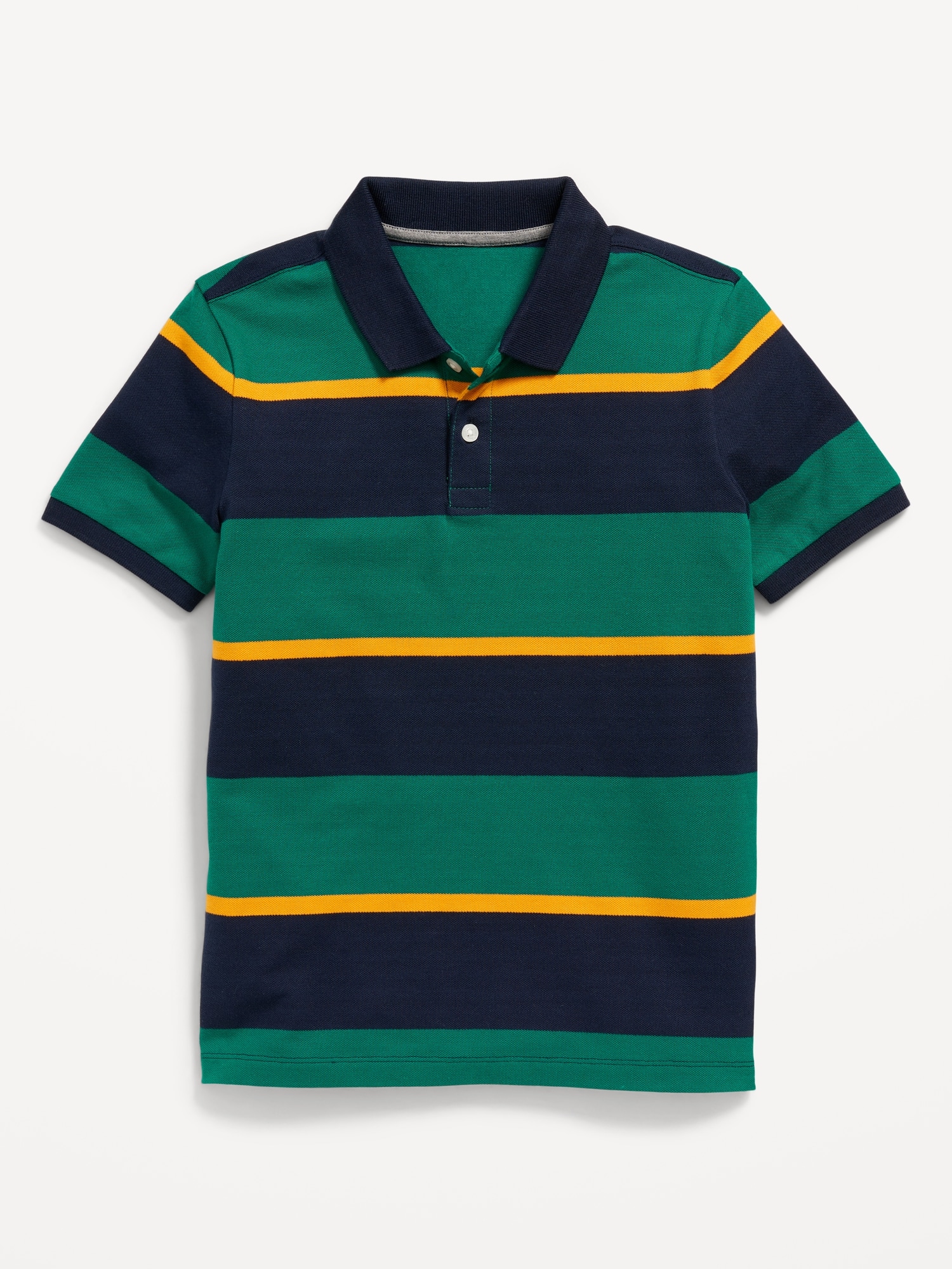 Striped Short-Sleeve Rugby Polo Shirt for Boys | Old Navy