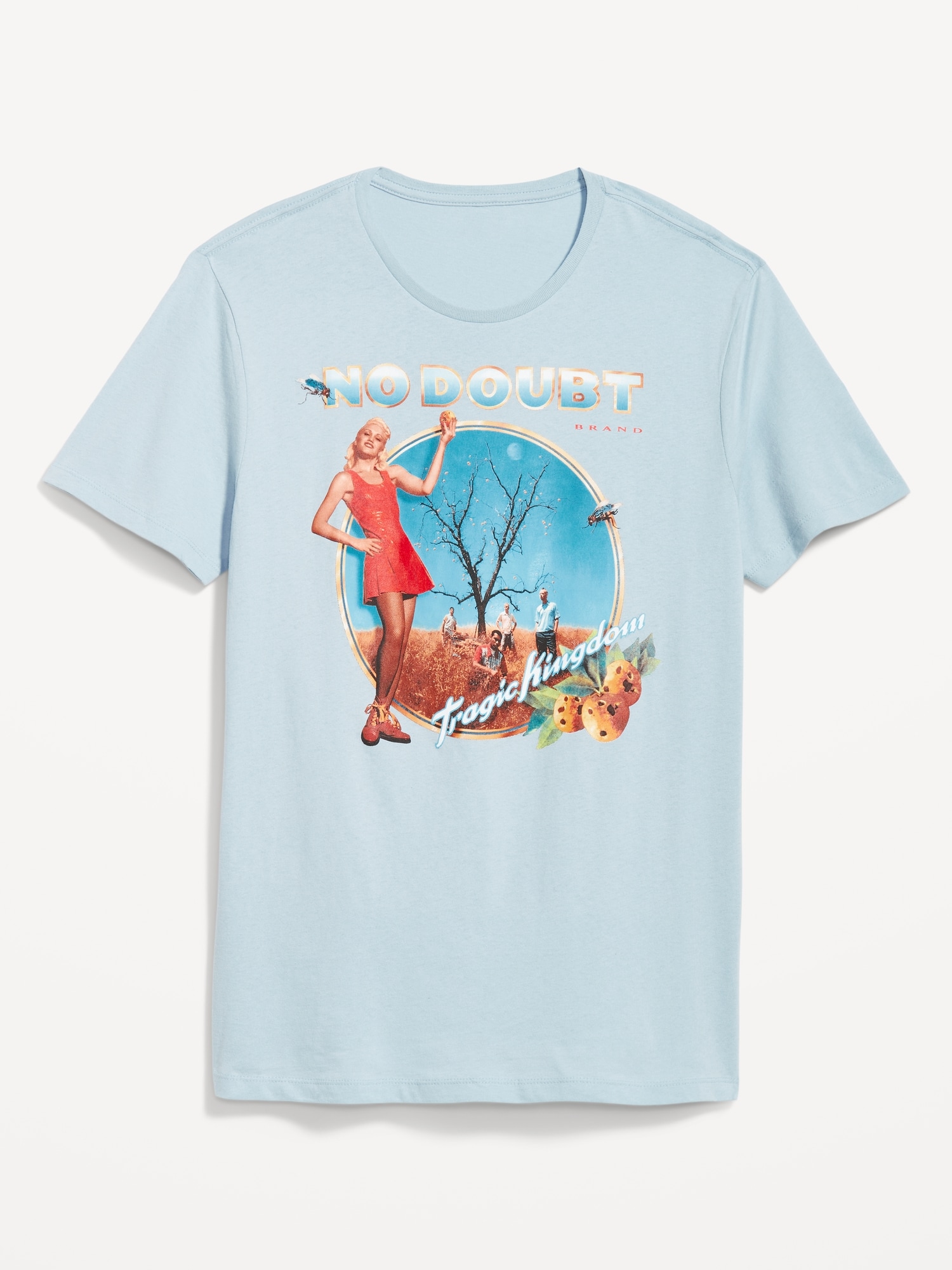 Old Navy No Doubt™ "Tragic Kingdom" Gender-Neutral T-Shirt for Adults blue. 1