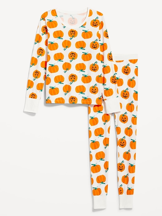 Image number 4 showing, Matching Halloween Print Pajama Set