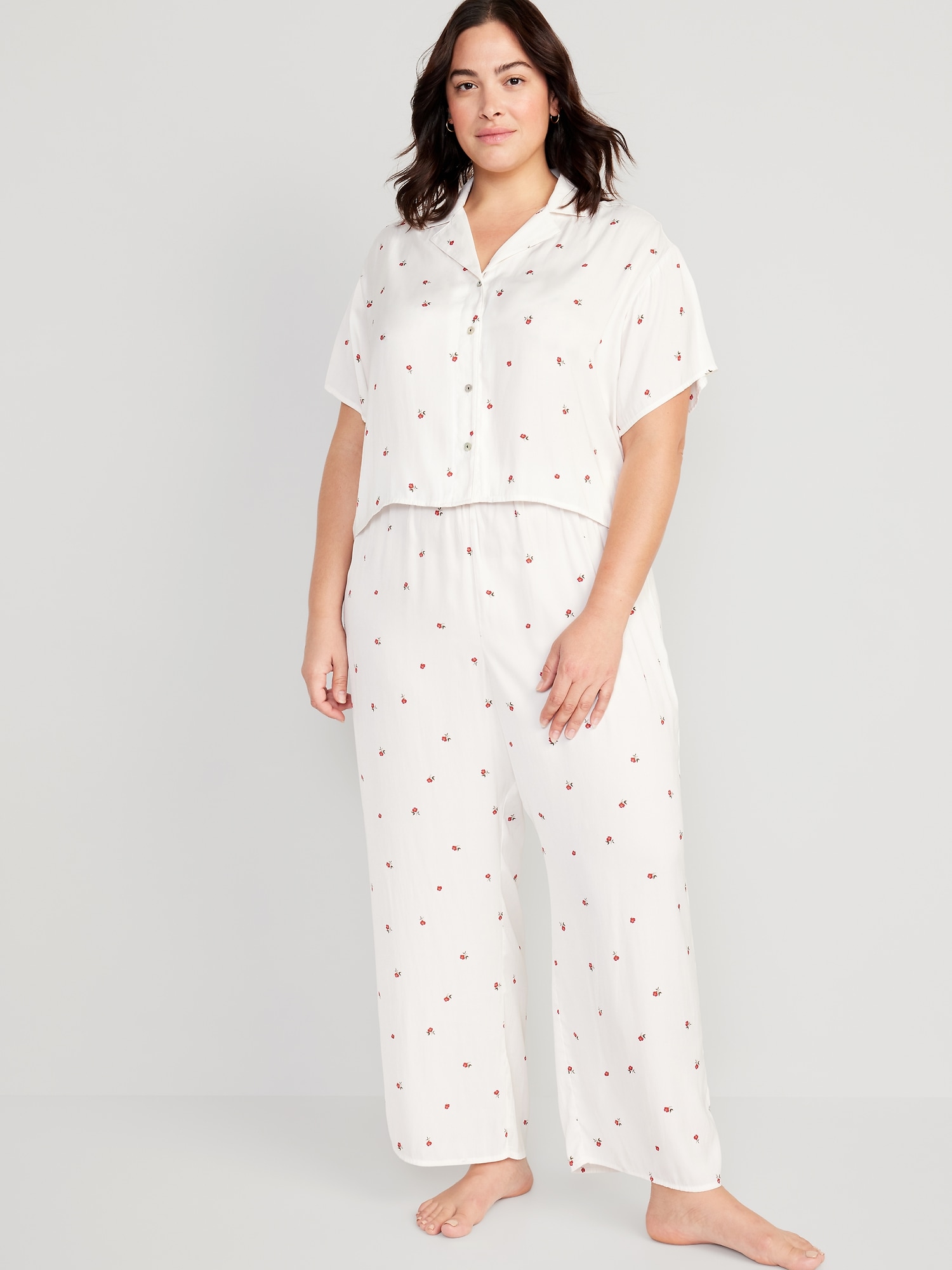 Satin Pajama Set for Women | Old Navy