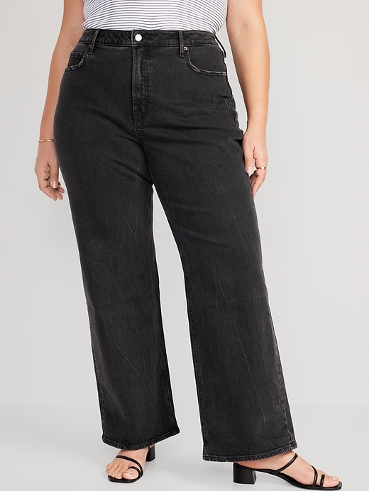 Extra High-Waisted Wide-Leg Jeans | Old Navy