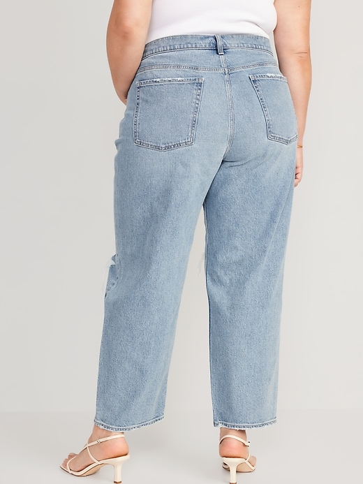 Image number 8 showing, Mid-Rise Boyfriend Loose Jeans
