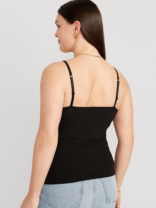 Rib-Knit Cami Top