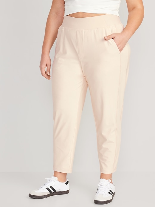 Image number 7 showing, High-Waisted PowerSoft Combination Taper Pants