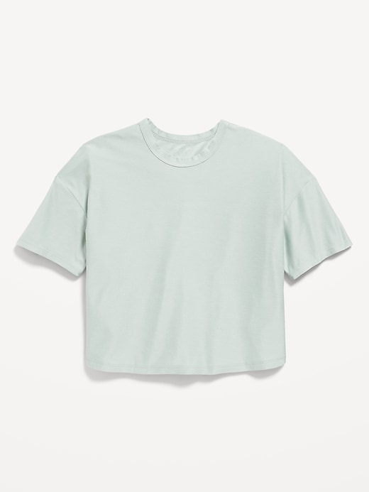 Cloud 94 Soft Go-Dry Cool Cropped T-Shirt for Girls | Old Navy