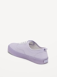 View large product image 4 of 4. Elastic-Lace Canvas Jelly Sneakers for Girls