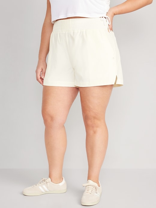Image number 7 showing, High-Waisted StretchTech Shorts - 4-inch inseam