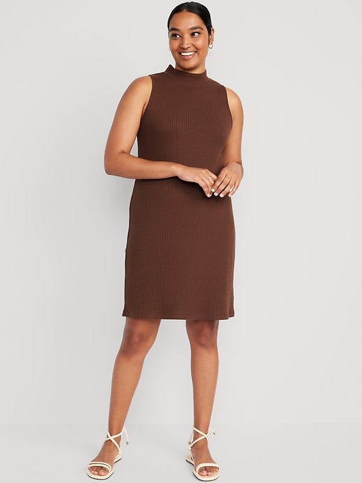 brown scrunch dress Vince main image 1