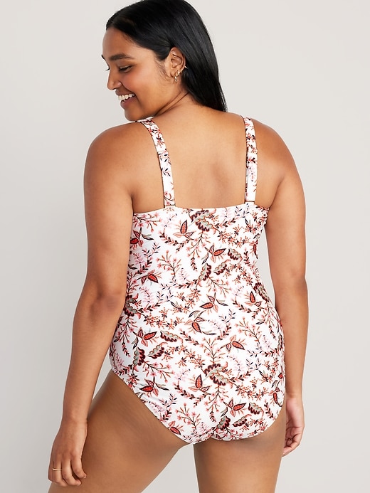 Image number 6 showing, Cinched-Tie One-Piece Swimsuit