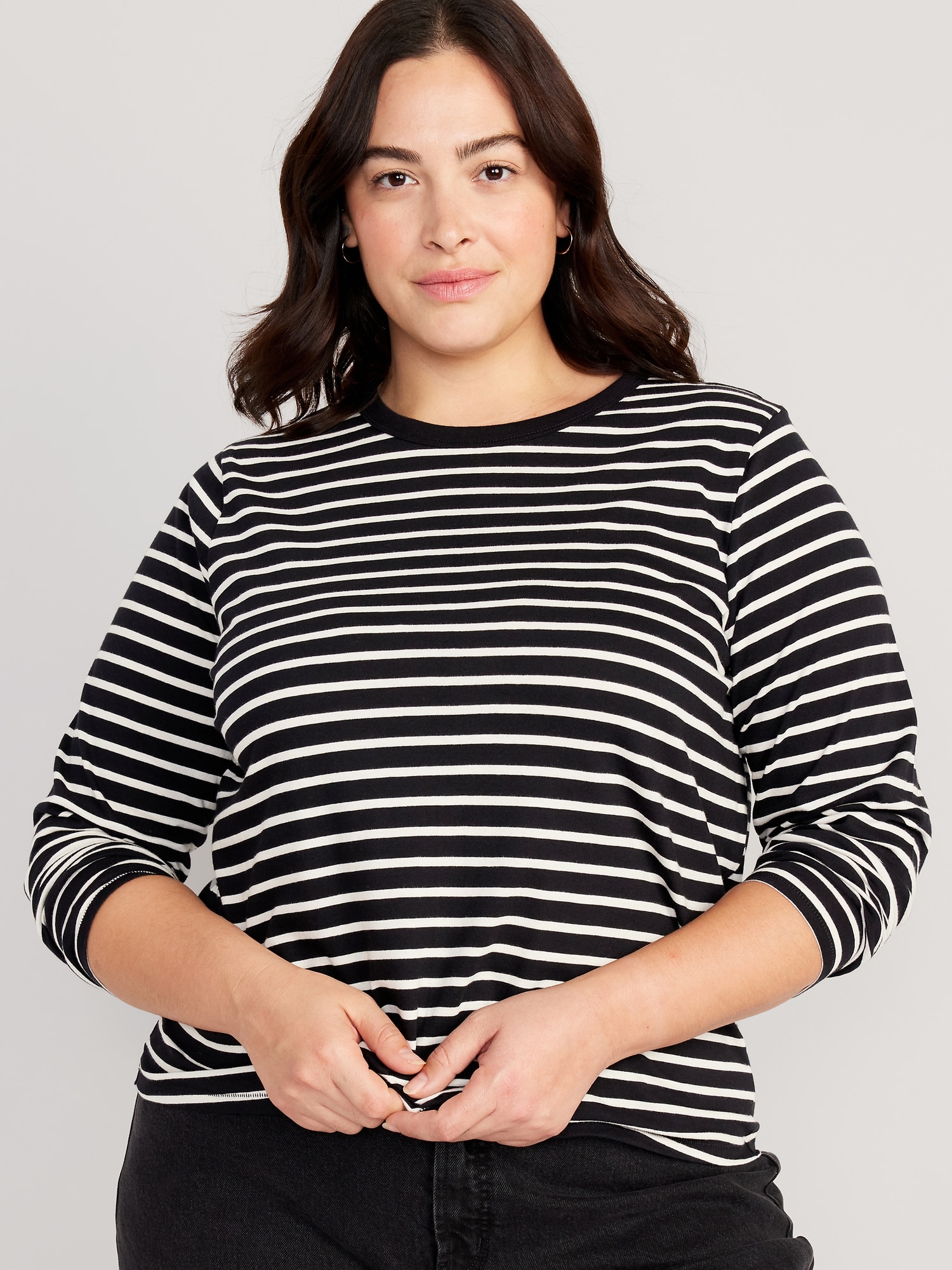 Plus Size Long Sleeve Tops