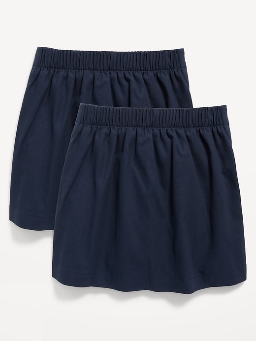 View large product image 2 of 2. School Uniform Pleated Skort 2-Pack for Girls