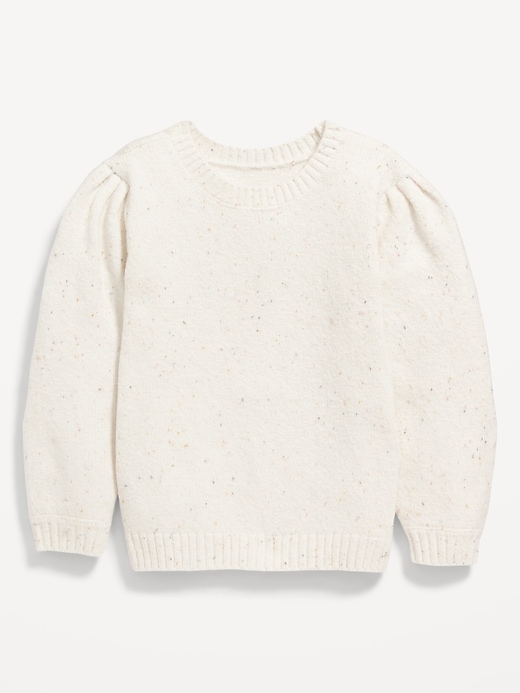 Cozy Puff-Sleeve Sweater for Toddler Girls | Old Navy