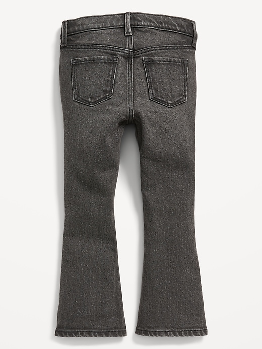 View large product image 2 of 2. High-Waisted Flare Jeans for Toddler Girls