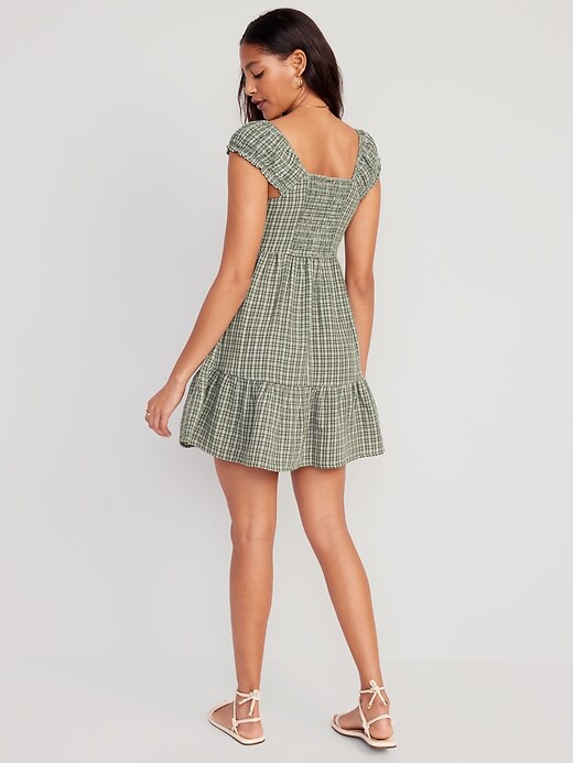 Fit & Flare Plaid Mini Dress | Old Navy Fit & Flare Plaid Mini Dress | Old Navy