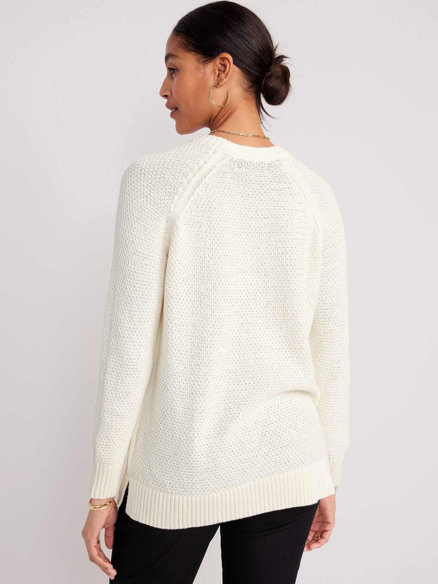 Textured Pullover Tunic Sweater for Women | Old Navy