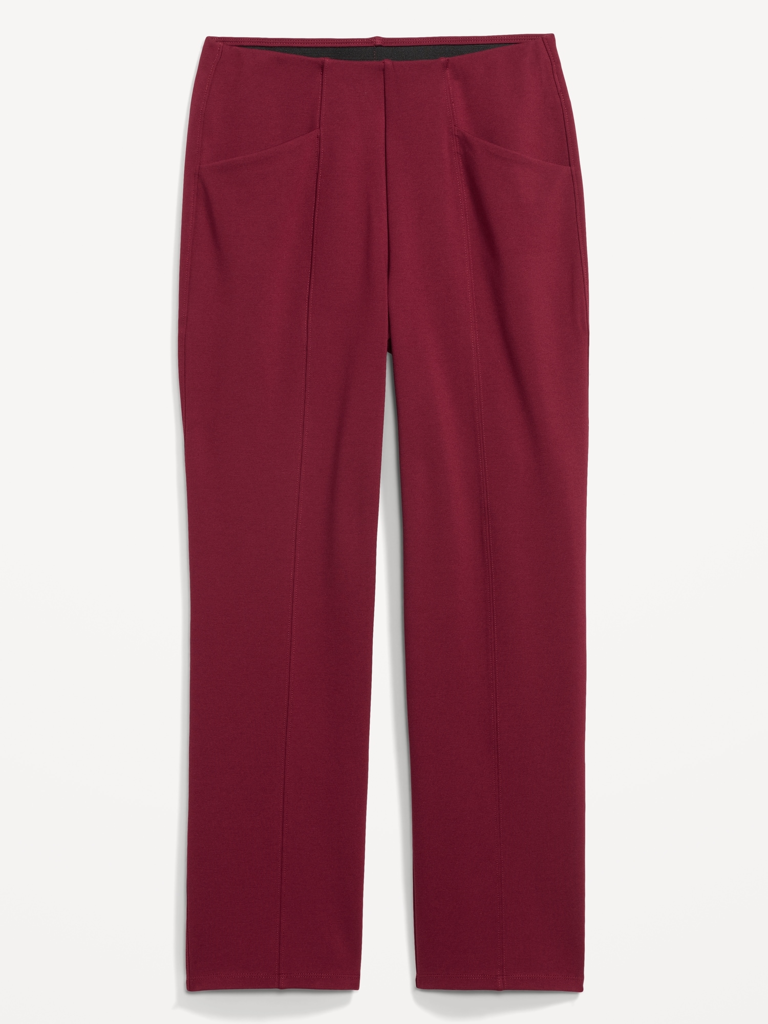 Extra High-Waisted Stevie Straight Ankle Pants, Old Navy