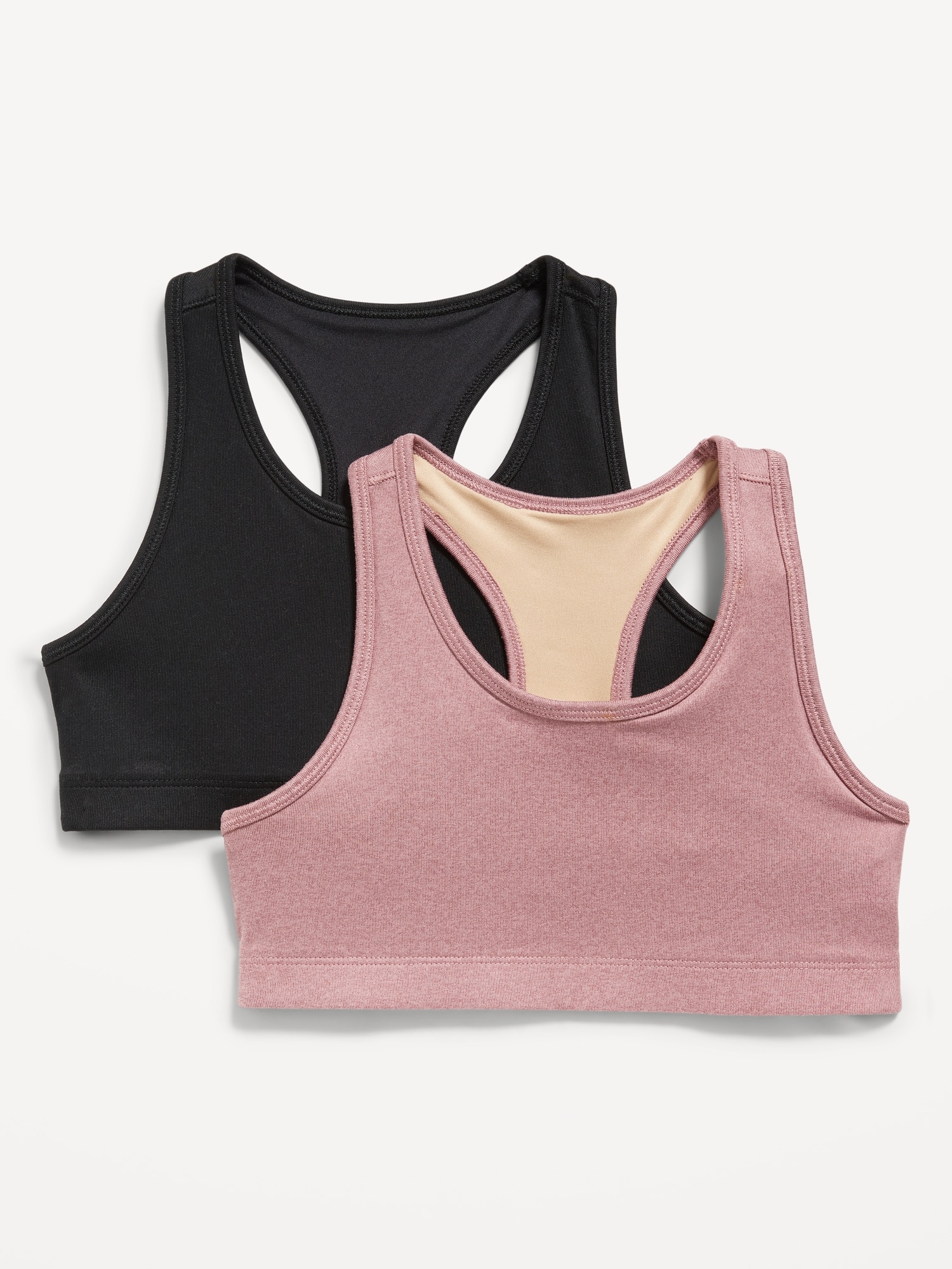 Old Navy, Intimates & Sleepwear, Pink Stretchy Sports Bra With Racer Back  Straps Medium