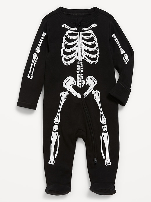 View large product image 1 of 3. Matching Unisex 2-Way-Zip Sleep & Play Footed One-Piece for Baby
