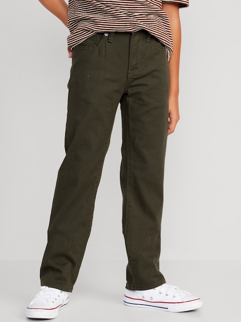 Slim 360° Stretch Twill Pants for Boys - Thyme To Pretend