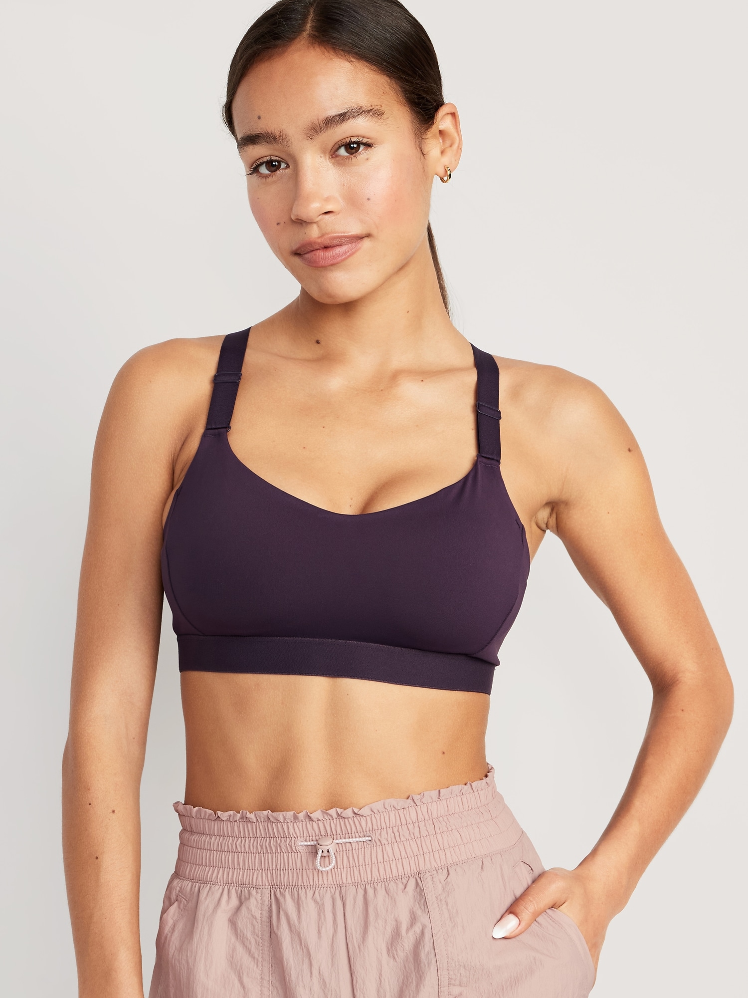 Women's Sports Bras with Adjustable Straps