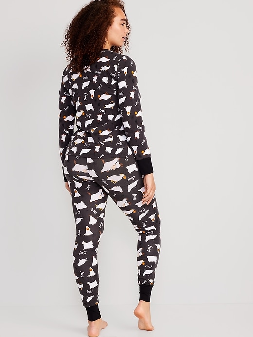 Image number 6 showing, Matching Halloween Print Pajama Set